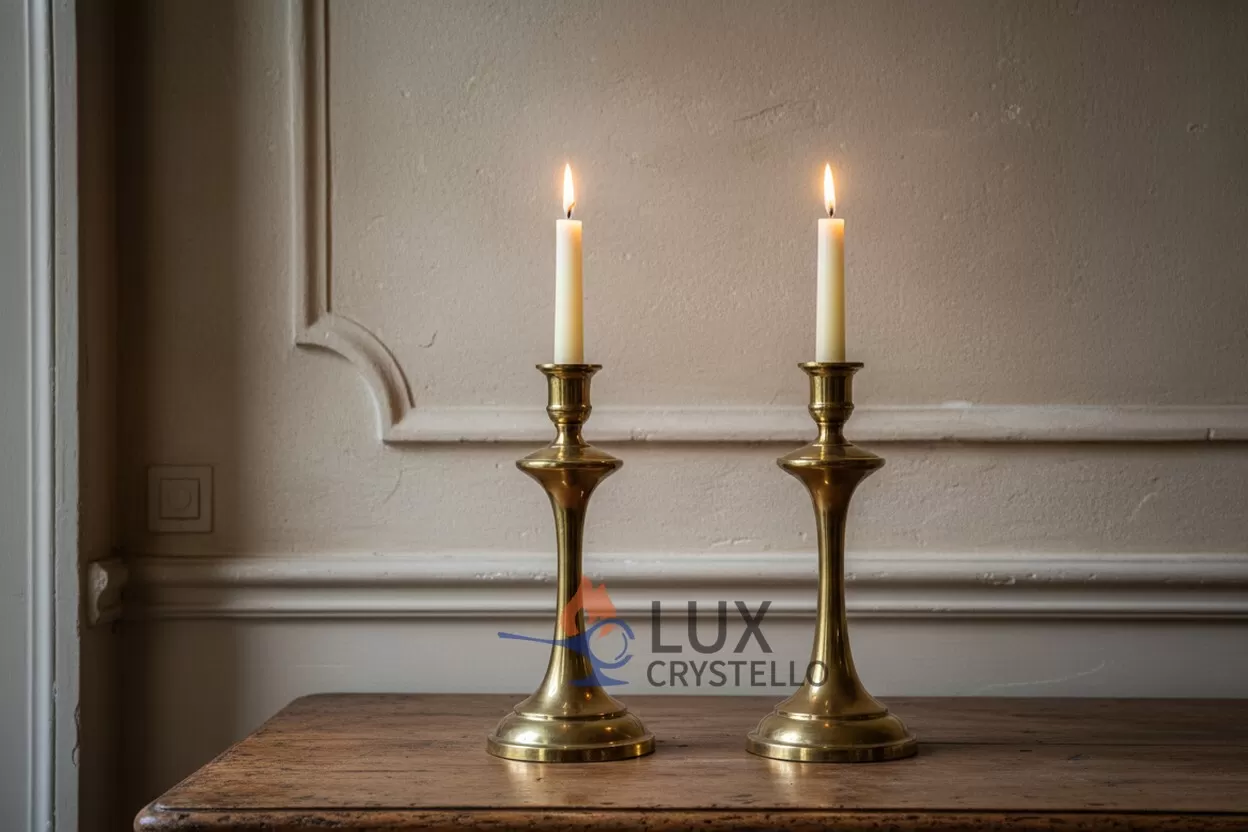 french country brass candle holder.jpg