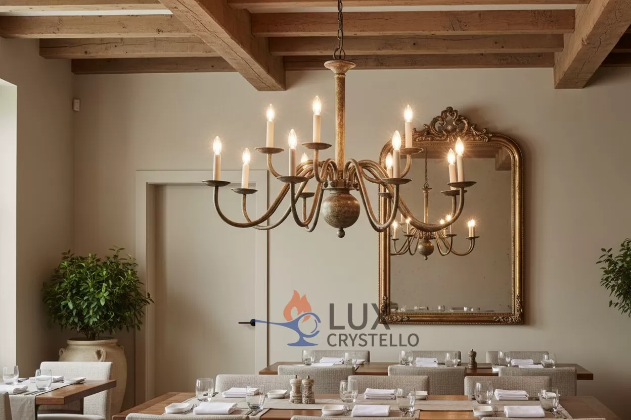 french country brass chandelier.jpg