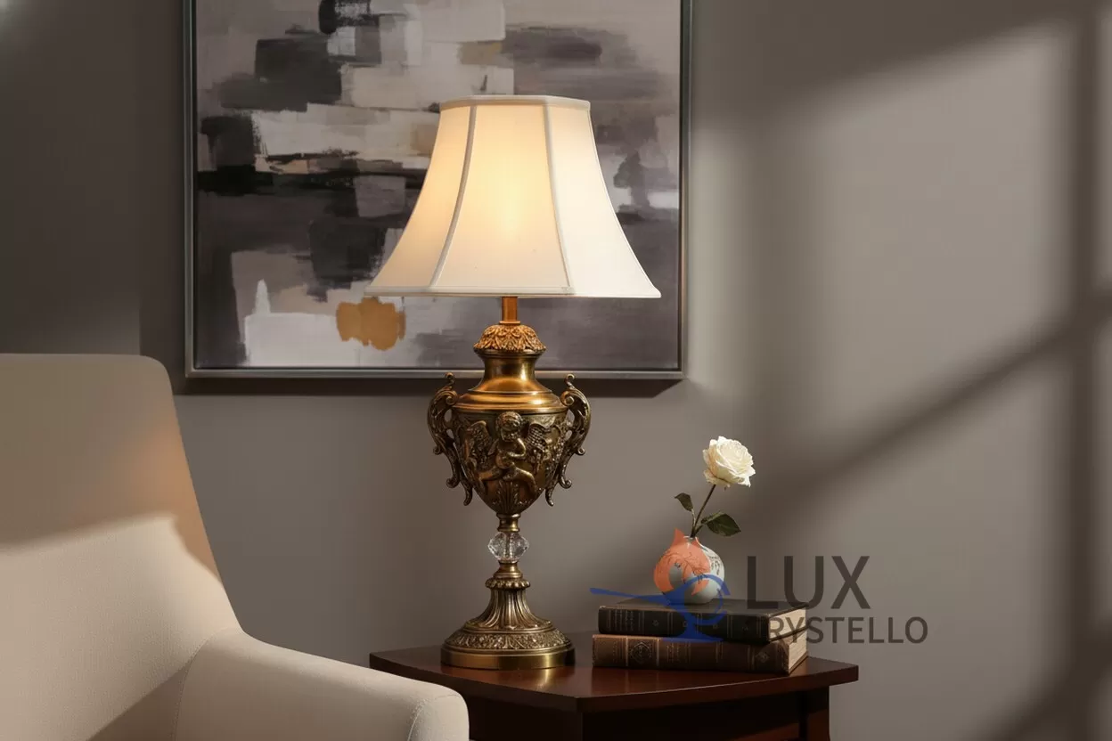 baroque antique brass lamp.jpg